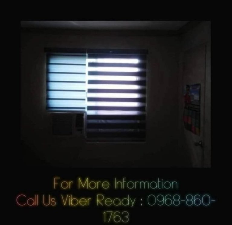 Amjolce New Roller Combi Shades With Insert Installation in Capitol Hills Subdivision, Bacolod City