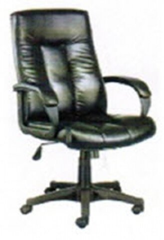 AMJOLCE Finefur Interior Ready to Buy Products Product > Highback Executive Chair with armrest - black Leatherette > MSD B032, Bacolod Highback Executive Chair, Bacolod Executive Chair