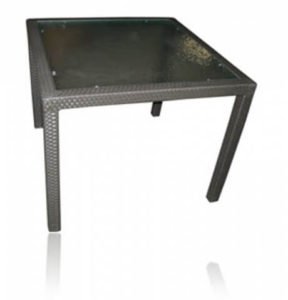 AMJOLCE Finefur Interior Ready to Buy Product > Aluminum Table with Tempered Glass - HT-65, Bacolod Tampered Glass Table, Bacolod Table
