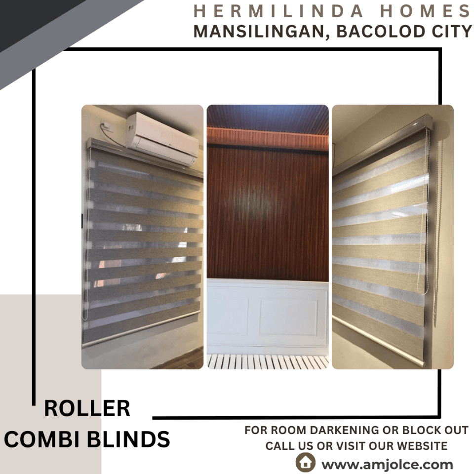 Transform Your Home with Roller Combi Blinds from Amjolce Finefur Interior